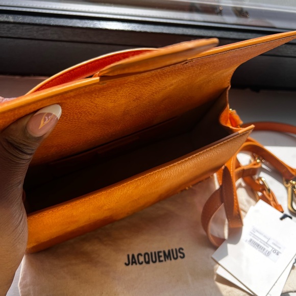 JACQUEMUS LE GRAND BAMBINO (ORANGE) - Picture 5 of 7